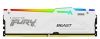 Obrázek KINGSTON DIMM DDR5 64 GB (Kit of 4) 5200MT/ s CL40 FURY Beast White RGB XMP