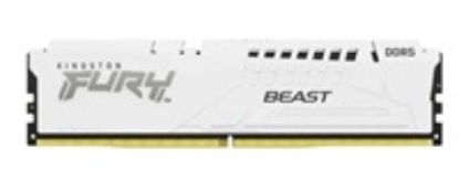 Obrázek KINGSTON DIMM DDR5 128 GB (Kit of 4) 5200MT/ s CL40 FURY Beast White XMP