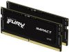 Obrázek KINGSTON SODIMM DDR5 32 GB (Kit of 2) 6000MT/ s CL38 FURY Impact XMP