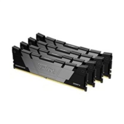 Obrázek KINGSTON DIMM DDR4 64 GB (Kit of 4) 3200MT/ s CL16 1Gx8 FURY Renegade Black