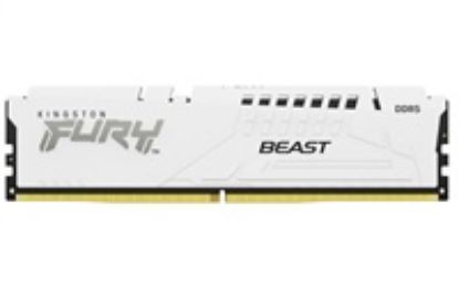Obrázek KINGSTON DIMM DDR5 16 GB 6800MT/ s CL34 ECC FURY Beast EXPO Bílá