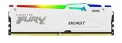 Obrázek KINGSTON DIMM DDR5 16 GB 6000MT/ s CL36 FURY Beast RGB Bílá EXPO