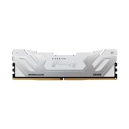 Obrázek KINGSTON CUDIMM DDR5 24 GB 8400MT/ s CL40 FURY Renegade White XMP