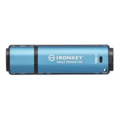 Obrázek Kingston Flash Disk IronKey 128 GB Vault Privacy 50 AES- 256 Encrypted, FIPS 197