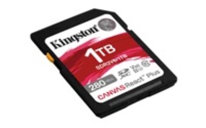 Obrázek Kingston SDXC karta 1 TB Canvas React Plus, UHS- II, U3, V60, R: 280/ W: 150MB/ s