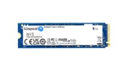 Obrázek Kingston SSD 1 TB NV3, M.2 2230, NVMe PCIe Gen4 x 4, (R: 6000MB/ s; W: 4000MB/ s)
