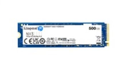 Obrázek Kingston SSD 500 GB NV3, M.2 2230, NVMe PCIe Gen4 x 4, (R: 5000MB/ s; W: 3000MB/ s)