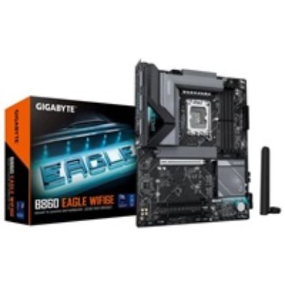 Obrázek GIGABYTE MB Sc LGA1851 B860 EAGLE WIFI6E, Intel B860, 4xDDR5, 1xDP, 1xHDMI, WiFi, ATX