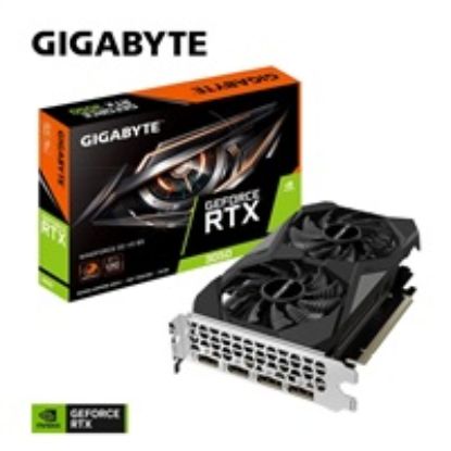 Obrázek GIGABYTE VGA NVIDIA GeForce RTX 3050 WINDFORCE OC 6G V2, 6G GDDR6, 2xDP, 2xHDMI