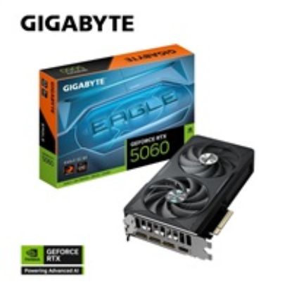 Obrázek GIGABYTE VGA NVIDIA GeForce RTX 5060 EAGLE OC 8G, 8G GDDR7, 3xDP, 1xHDMI