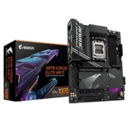 Obrázek GIGABYTE MB Sc AM5 X870 A ELITE WIFI7, AMD X870, 4xDDR5, 2xHDMI, 2xUSB4, WiFi