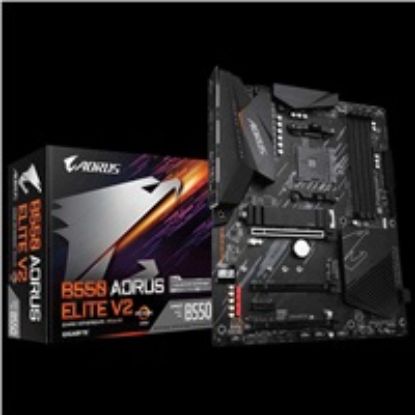 Obrázek GIGABYTE MB Sc AM4 B550 AORUS ELITE V2, AMD B550, 4xDDR4, 1xHDMI, 1xDP