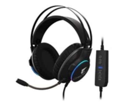 Obrázek GIGABYTE sluchátka s mikrofonem AORUS H1, headset, USB