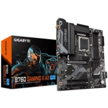 Obrázek GIGABYTE MB Sc LGA1700 B760 GAMING X AX, Intel B760, 4xDDR5, 1xDP, 1xHDMI, WI- FI