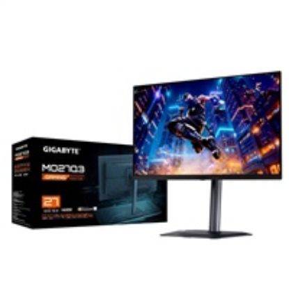 Obrázek GIGABYTE LCD - 27" Gaming monitor MO27Q3, OLED, 2560 x 1440 QHD, 360 Hz, 1.5M: 1, 250cd/ m2; 1000 cd/ m2, 0.03 ms…