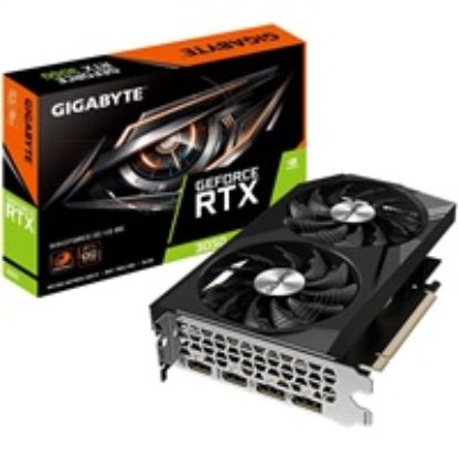 Obrázek GIGABYTE VGA NVIDIA GeForce RTX 3050 WINDFORCE OC 8G V2, 8 GB GDDR6, 2xDP, 2xHDMI