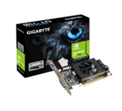 Obrázek GIGABYTE VGA NVIDIA GV- N710D3- 2GL 2.0, GT 710, 2 GB DDR3, 1xHDMI, 1xDVI, 1xVGA