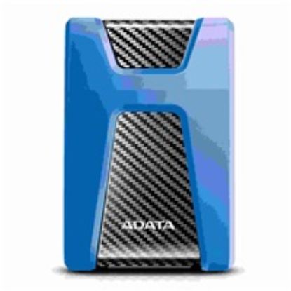 Obrázek ADATA Externí HDD 1 TB USB 3.1 DashDrive Durable HD650, modrý (gumový, nárazu odolný)
