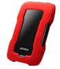 Obrázek ADATA Externí HDD 2 TB 2, 5" USB 3.1 HD330, RED COLOR BOX, červený (gumový, nárazu odolný)