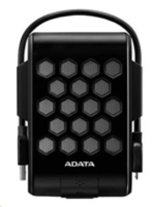 Obrázek ADATA Externí HDD 1 TB 2, 5" USB 3.2, DashDrive™ Durable HD720, G- sensor, černý, (gumový, vodě/ nárazu odolný)