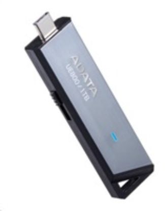 Obrázek ADATA Flash Disk 1 TB UE800, USB 3.2 USB- C, Elite drive, šedá