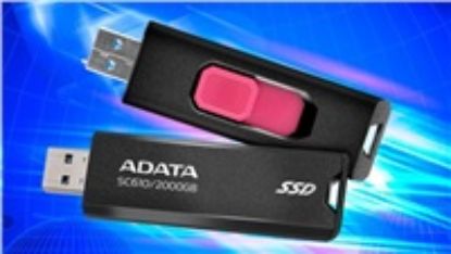 Obrázek ADATA Externí SSD 500 GB SC610, USB- A 3.2, černá