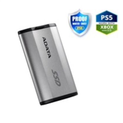 Obrázek ADATA External SSD 500 GB SD810 USB 3.2 USB- C, Stříbrná