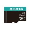 Obrázek ADATA MicroSDXC karta 256 GB Premier Pro UHS- I V30S (R: 100/ W: 80 MB/ s) + SD adaptér