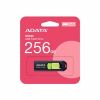 Obrázek ADATA Flash Disk 256 GB UC300, USB- C 3.2, černo- zelená