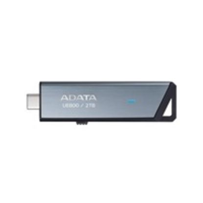 Obrázek ADATA Flash Disk 2 TB UE800, USB- C 3.2, R: 1000/ W: 1000MB/ s, stříbrná