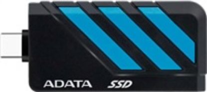 Obrázek ADATA External SSD 1 TB SC735, USB- C 3.2 Gen2, Černo- modrá