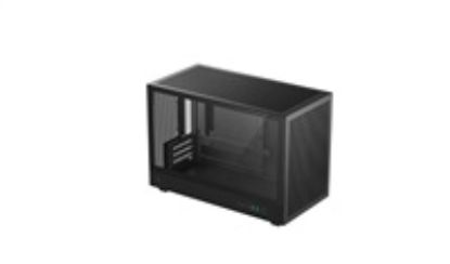Obrázek DEEPCOOL Case CH260, mATX, Průhledná bočnice, černá