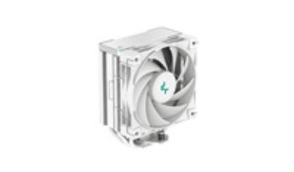 Obrázek DEEPCOOL CPU Chladič AK400 WH, 1 x 120mm, LGA1851, AM5, bílá