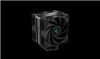Obrázek DEEPCOOL CPU Chladič AK400 ZERO DARK PLUS, 2 x 120mm, LGA1851, AM5, černá