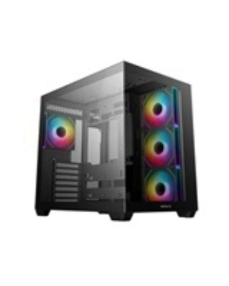 Obrázek DEEPCOOL Case CG530 4F, ATX, Průhledná bočnice, černá