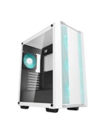 Obrázek DEEPCOOL Case CC560 WH V2, ATX, Průhledná bočnice, 4 x 120mm Fan, bílá