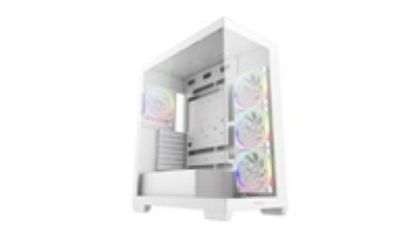 Obrázek DEEPCOOL Case CG580 4F V2 WH, ATX, Průhledná bočnice, 4 x 120mm ARGB, bílá
