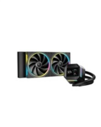 Obrázek DEEPCOOL Vodní chladič LM240, ARGB, 2x 120mm, AM5, LGA1851, černá