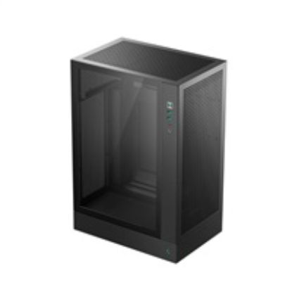 Obrázek DEEPCOOL Case CH170 PLUS, ATX, Průhledná bočnice, černá