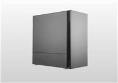Obrázek Cooler Master case Silencio S400 Steel, mATX, 2x 120mm Fan, Černá