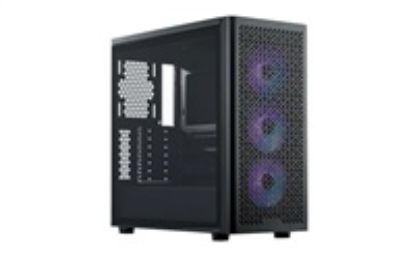 Obrázek Cooler Master case Elite 502, Průhledná bočnice, ATX, 3x 120mm ARGB Fan, černá