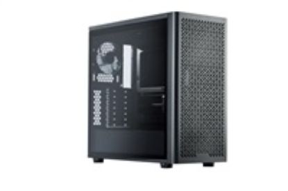 Obrázek Cooler Master case Elite 502 Lite, Průhledná bočnice, ATX, 1x 120mm Fan, černá