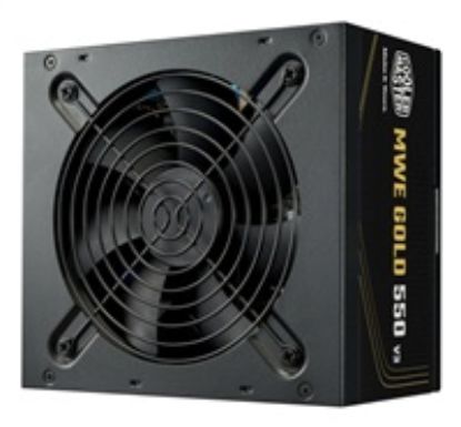Obrázek Cooler Master zdroj MWE Gold 550 W V3, 120mm, 80+ Gold, ATX 3.1