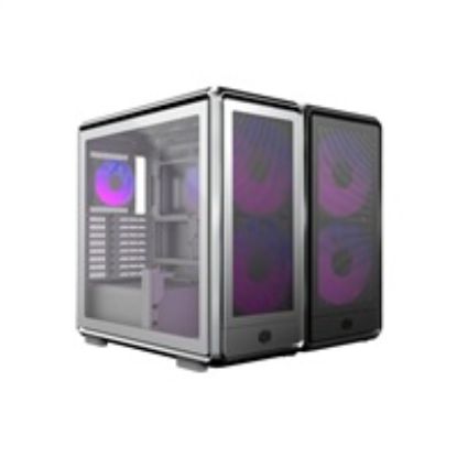 Obrázek Cooler Master case MasterFrame 600 Mesh Silver ARGB, Průhledná bočnice, ATX, 2x 200mm ARGB Fan, 1x 120mm ARGB Fan, Šedá