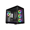Obrázek Cooler Master case Elite 600, ATX, Průhledná bočnice, 7x 120mm ARGB Fan, Černá
