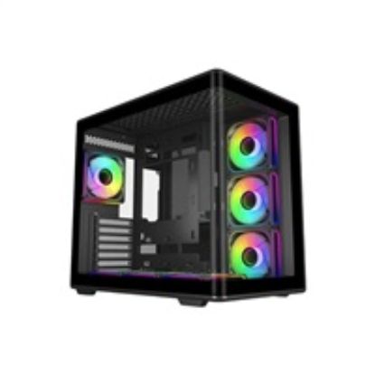 Obrázek Cooler Master case Elite 600, ATX, Průhledná bočnice, 7x 120mm ARGB Fan, Černá