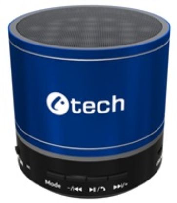 Obrázek C- TECH repro SPK- 08L, bluetooth, modrá