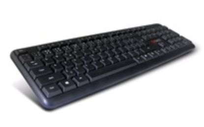 Obrázek C- TECH klávesnice KB- 102 USB, slim, black, CZ/ SK