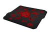 Obrázek C- TECH herní podložka pod myš ANTHEA CYBER RED, 320 x 270x4mm, obšité okraje