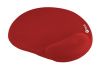 Obrázek C- TECH Podložka pod myš gelová MPG- 03, červená, 240 x 220mm